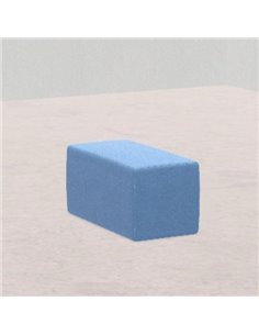 Pouf Morbido Parallelepipedo Similpelle Ignifuga Cl1,40X80cm, H40cm, 30Kg/Mc, Sfoderab Col A Sceltapf.Gm.L4080.H40.Ds30.Fr.Ei1.X