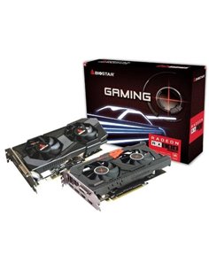 Svga Biostar Amd Radeon Rx580 2048Sp - 8Gb Gddr5 256Bit DviHdmi3*Dp Pcie 3.0