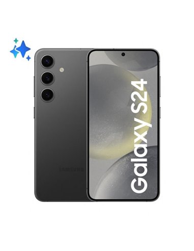 Smartphone Samsung S24 5G (128 Gb) Sm-S921bzkdeue Black 6,2 Dualsim Exynos 2400 8Gb 128Gb 50121012Mpx 5G Android 14
