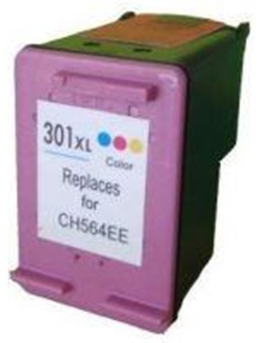 Ink Compatibile Hp 301Xl Tricromia 3X7ml X F2050 1510 3050 3050A 1050 2050A Oj-2620 Oj-4630 Ch564ee