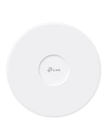 Access Point Wireless Tp-Link Omada Eap783 Be19000 Tri-Band Wi-Fi 7 Ceilingmount, 2P 10G Rj45 802.3Bt Poe 12V Dc(Adat Nn Incl)