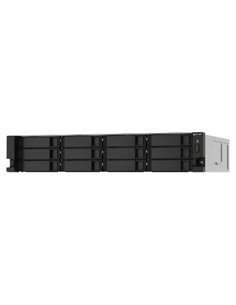 Nas Rack 2U Qnap Ts-1273Au-Rp-8G 12Hd 3,5/2,5 Nohdd 2P 2.5 Gbe 2Usb-C 2Usb-A 8Gb Ddr4 4C Amd Ryzen V1000 V1500b 2X300w