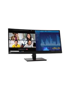 Monitor Lenovo P34w-20 63F2rat3eu 34 Ips/Wqhd/Hdmi,Dp,Usb-C (100W)/Speakers/Ethernet/Daisy Chain