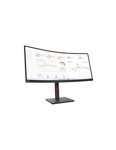 Monitor Lenovo T34w-30 63D4gat1eu 34 Va/Wqhd/Hdmi,Dp,Usb-C (75W)/Ethernet