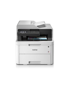 Multifunzione Brother Laser Colori Mfc-L3730cdn A4 18Ppm 512Mb 250Ff Fax Adf Duplex Lan Usb2.0 Lcd 9.3Cm