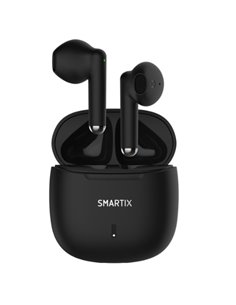 Auricolare Atlantis Smartix Tws Sm60-Fi9-B Bt V5.3 Custodia Con Funzione Di Ricarica Include Battery Bank Da 300Ma Nero