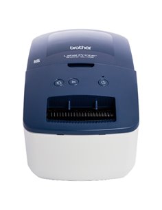 Etichettatrice Brother Ql-600R Rosso X Rotoli Dk Fino 62Mm 93 Etich/Min Cavo Usb Adattatore 2 Rotoli Inclusi