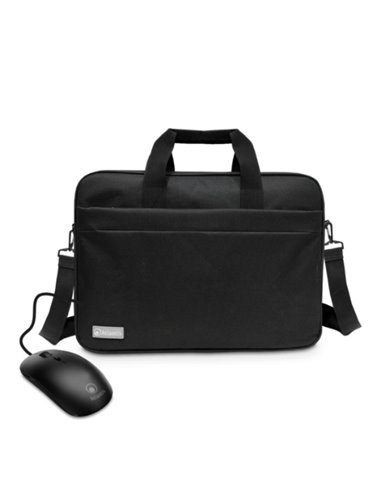 Kit Atlantis P004-K265-16M Borsa X Nb Fino A 16  Mouse Ottico Nero