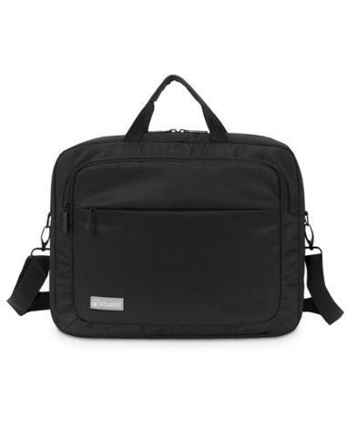 Borsa X Nb Atlantis P004-Kl12-A0-16 Da 15,6 Cinghia A Tracolla Con Poggia Spalle, Tasca Porta Oggetti E Porta Documenti, Nero