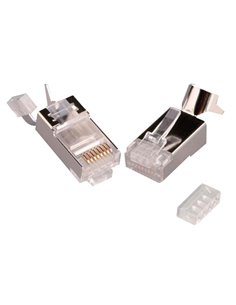 Connettore Rj45 Cat6 Per Aggraffatura. Compatibile Con Cavo Ftp.