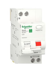 Int.Mtd Resi9 Rcbo 1Pn C 25A 30Ma Ac 2M