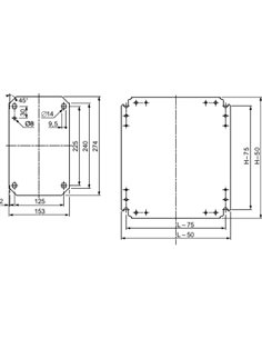 Piastra Int. Lam. 400X300