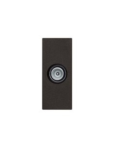 Presa Tv-Rd-Sat Passante Nero