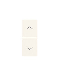 Due Pulsanti Interbl. Nono 10A Bianco