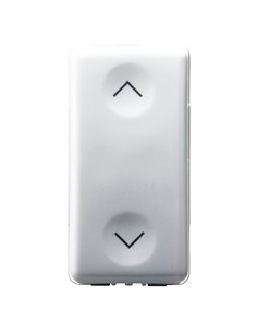 Pulsante 1P Nana 10A Frecce Vert.Sy/Wt