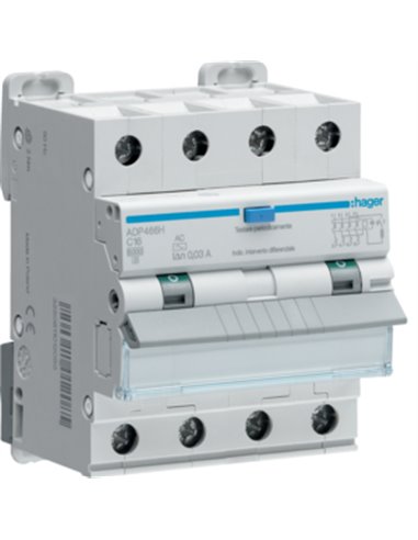 Diff Magn 4P 30Ma Ac 16A 6Ka C 4M