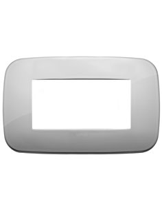 Placca Round 4M Cromo